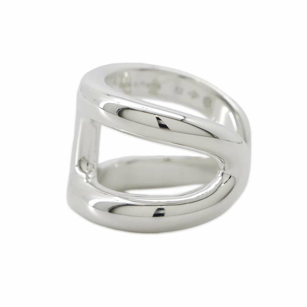 エルメス リング オスモズGM Osmose SV925シルバー リングサイズ52 HERMES ジュエリー 指輪