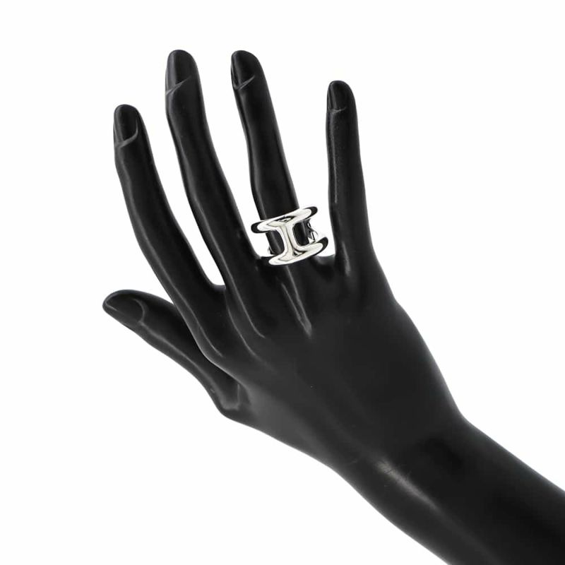 エルメス リング オスモズGM Osmose SV925シルバー リングサイズ52 HERMES ジュエリー 指輪