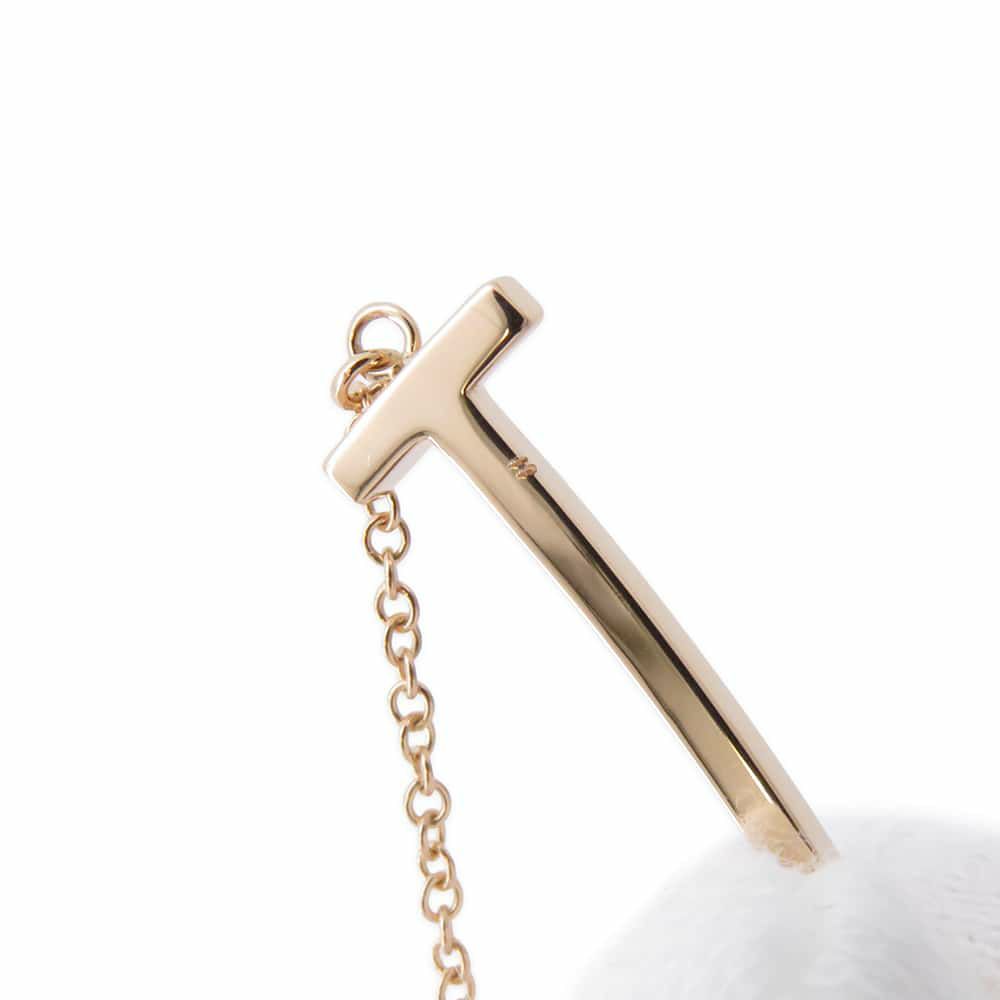 ティファニー ネックレス Tスマイル ペンダント ラージ K18PGピンクゴールド 60011651 Tiffany&Co. ジュエリー