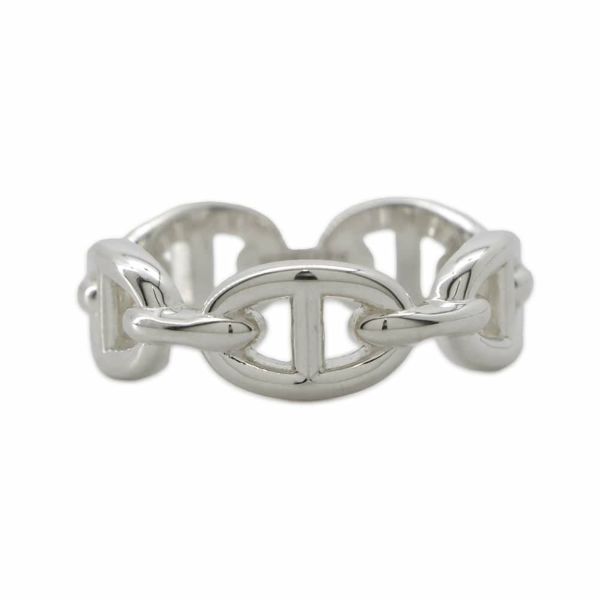 エルメス リング シェーヌダンクル アンシェネPM SV925シルバー リングサイズ58 HERMES ジュエリー