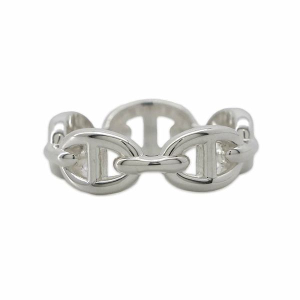 エルメス リング シェーヌダンクル アンシェネPM SV925シルバー リングサイズ58 HERMES ジュエリー