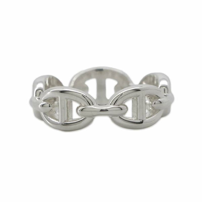 エルメス リング シェーヌダンクル アンシェネPM SV925シルバー リングサイズ58 HERMES ジュエリー