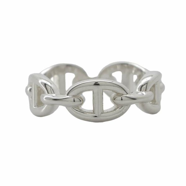 エルメス リング シェーヌダンクル アンシェネPM SV925シルバー リングサイズ58 HERMES ジュエリー