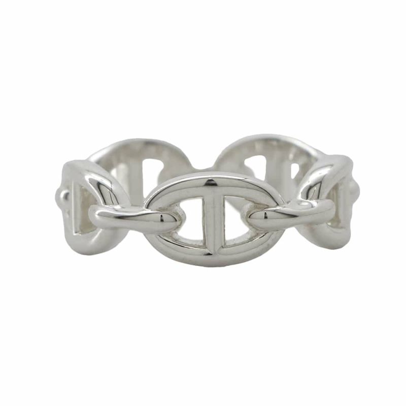 エルメス リング シェーヌダンクル アンシェネPM SV925シルバー リングサイズ58 HERMES ジュエリー