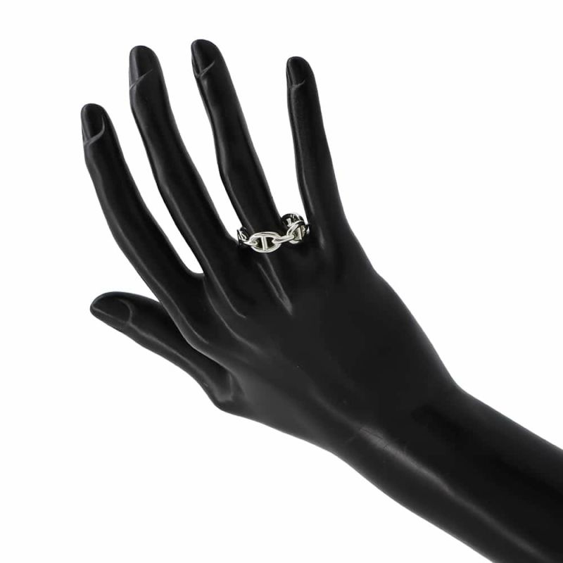 エルメス リング シェーヌダンクル アンシェネPM SV925シルバー リングサイズ58 HERMES ジュエリー