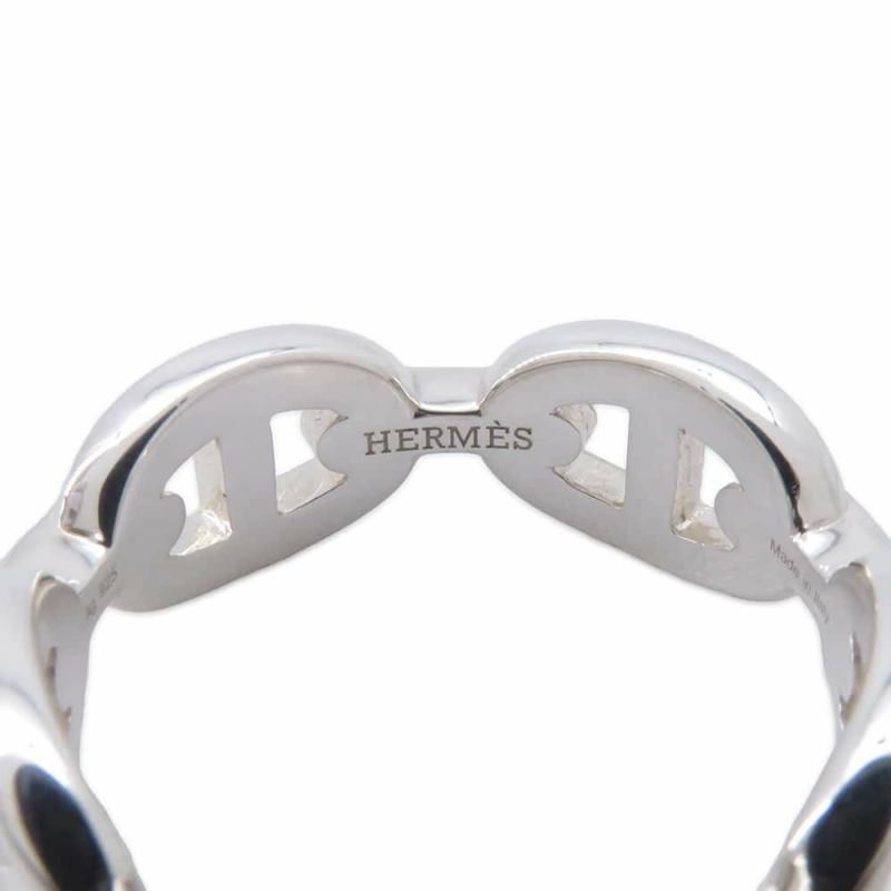 エルメス リング シェーヌダンクル アンシェネPM SV925シルバー リングサイズ58 HERMES ジュエリー