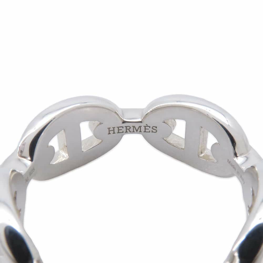 エルメス リング シェーヌダンクル アンシェネPM SV925シルバー リングサイズ58 HERMES ジュエリー