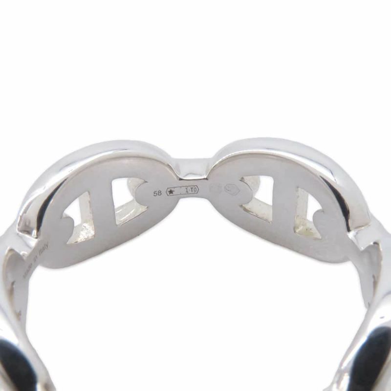 エルメス リング シェーヌダンクル アンシェネPM SV925シルバー リングサイズ58 HERMES ジュエリー