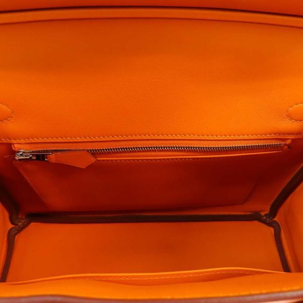 エルメス バーキン25 アプリコット/シルバー金具 スイフト B刻印 HERMES Birkin ハンドバッグ