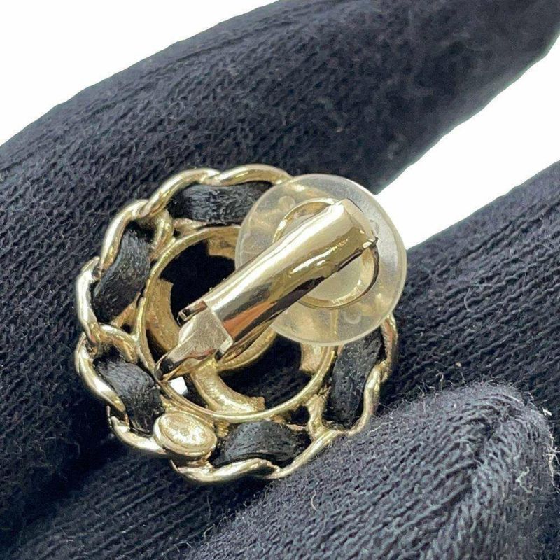 シャネル イヤリング ココマーク ラインストーン B22 S AB8297 CHANEL アクセサリー