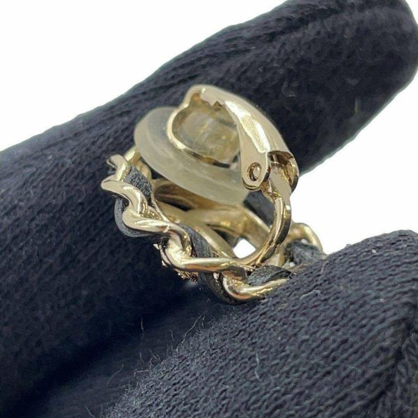 シャネル イヤリング ココマーク ラインストーン B22 S AB8297 CHANEL アクセサリー