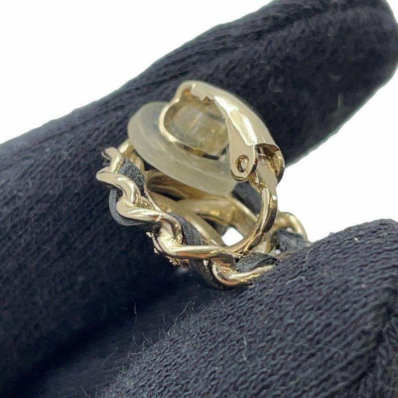 シャネル イヤリング ココマーク ラインストーン B22 S AB8297 CHANEL アクセサリー