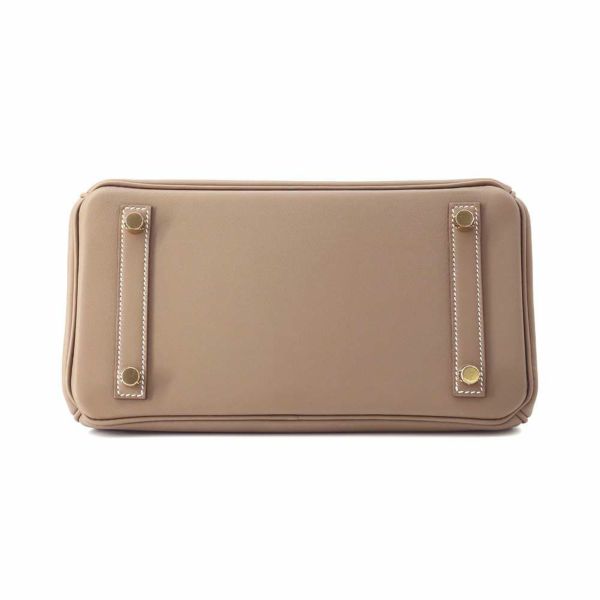 エルメス バーキン25 エトゥープ/ゴールド金具 スイフト W刻印 HERMES Birkin ハンドバッグ