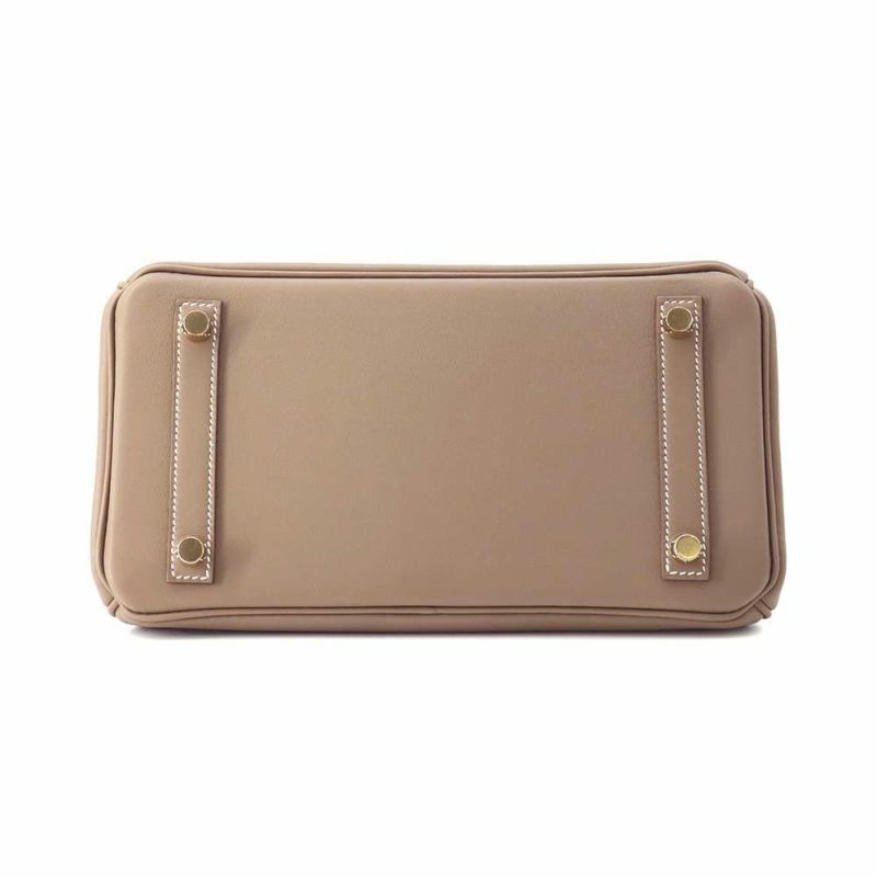 エルメス バーキン25 エトゥープ/ゴールド金具 スイフト W刻印 HERMES Birkin ハンドバッグ