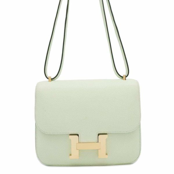 エルメス ミニ コンスタンス3 ミロワール ヴェールフィズ/ゴールド金具 エプソン B刻印