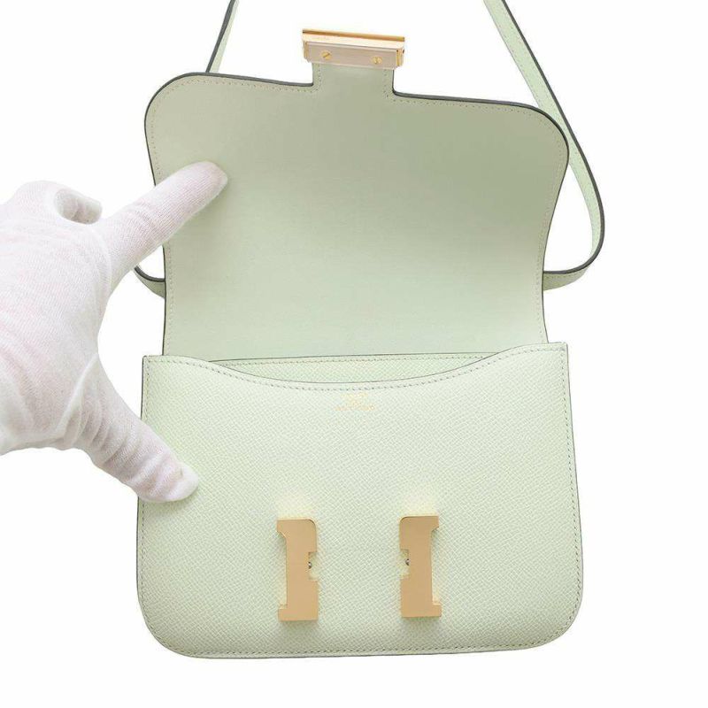 エルメス ミニ コンスタンス3 ミロワール ヴェールフィズ/ゴールド金具 エプソン B刻印