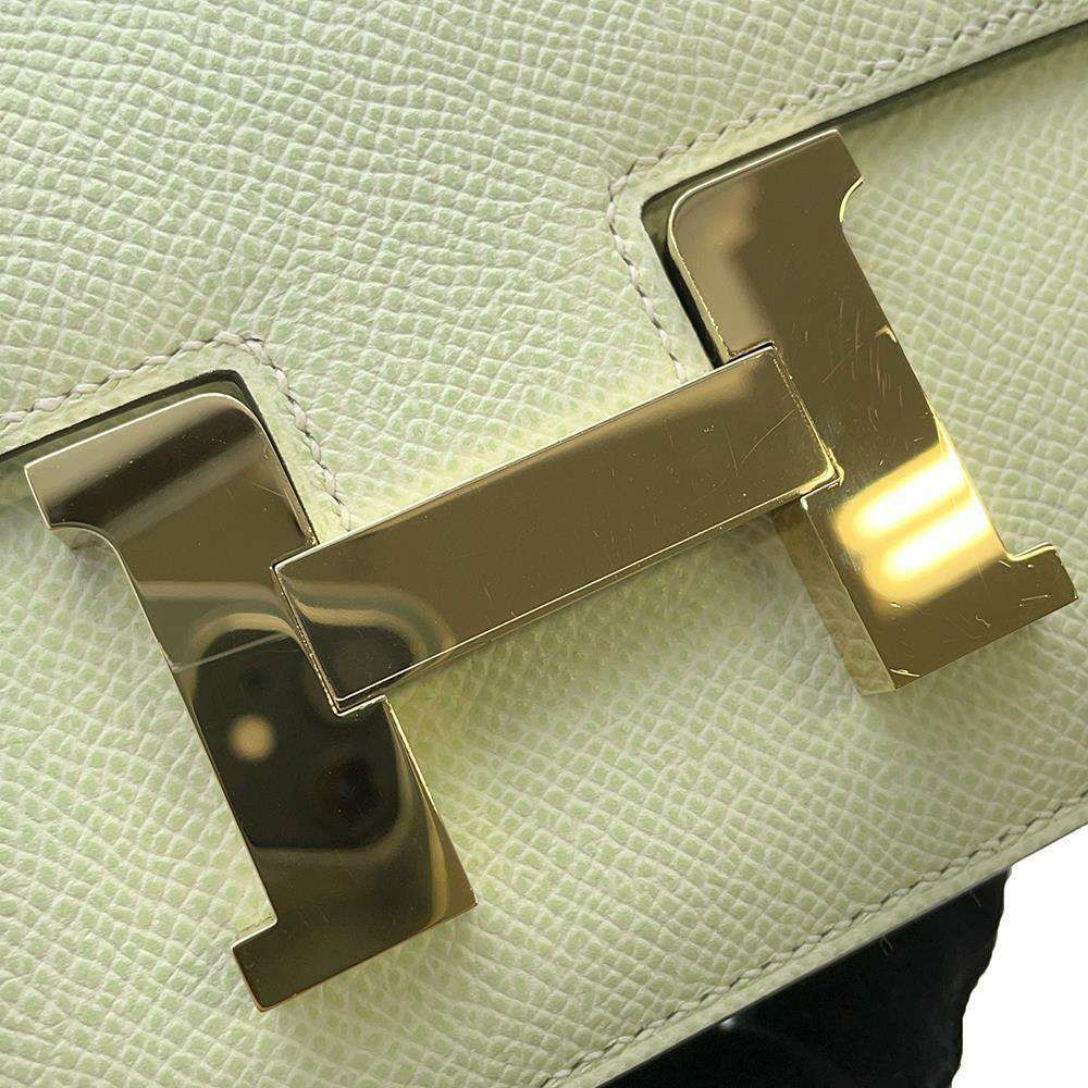 エルメス ミニ コンスタンス3 ミロワール ヴェールフィズ/ゴールド金具 エプソン B刻印