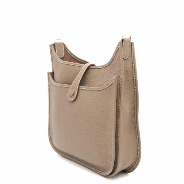 エルメス ショルダーバッグ エブリン3 PM エトゥープ/シルバー金具 トリヨンクレマンス W刻印
