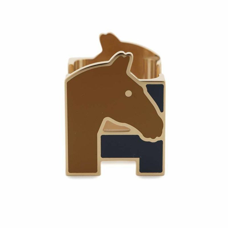 エルメス スカーフリング Hシュヴァル カレ用 メタル HERMES アクセサリー
