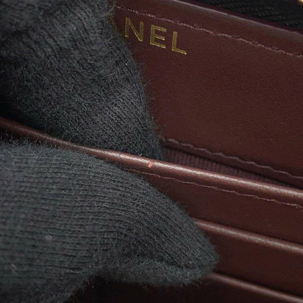 シャネル 長財布 クラシック ロング ジップ ウォレット ココマーク キャビアスキン マトラッセ AP0242 CHANEL 黒
