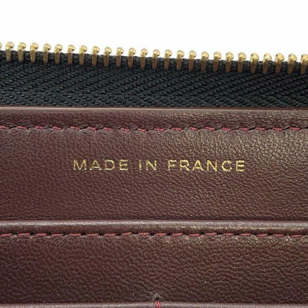 シャネル 長財布 クラシック ロング ジップ ウォレット ココマーク ラムスキン マトラッセ AP0242 CHANEL 黒