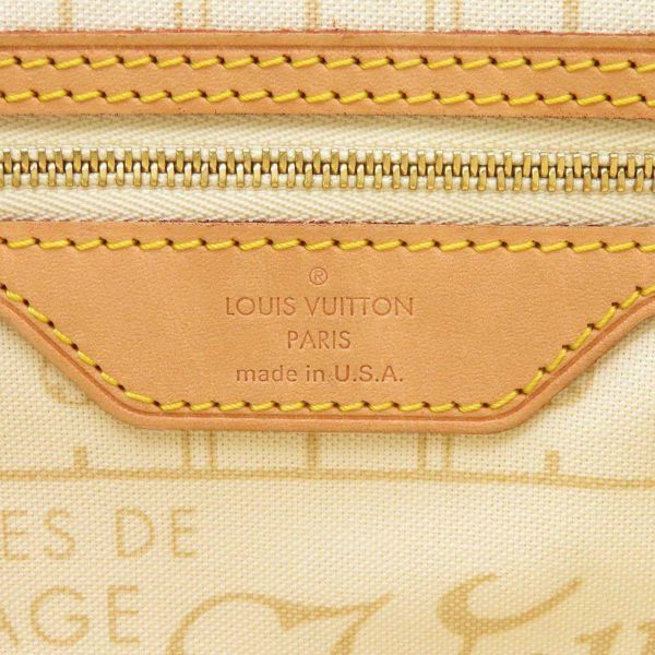 ルイヴィトン トートバッグ ダミエ・アズール ネヴァーフルPM N51110 LOUIS VUITTON ヴィトン バッグ ベージュ