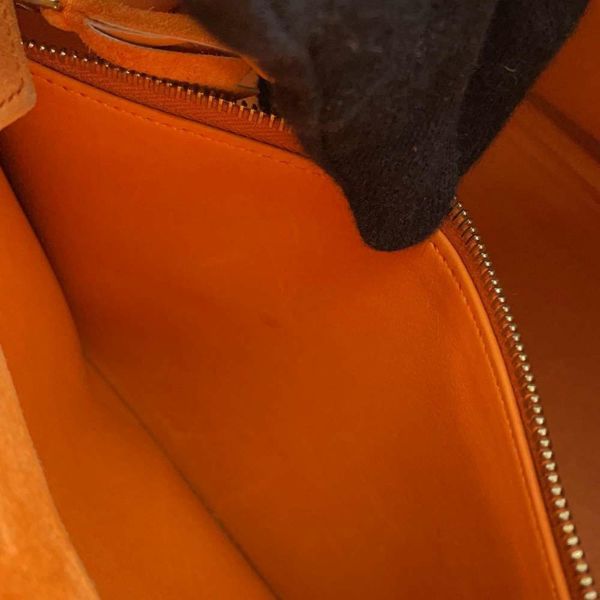 エルメス バーキン25 オレンジ/ゴールド金具 ドブリス □H刻印 HERMES Birkin ハンドバッグ