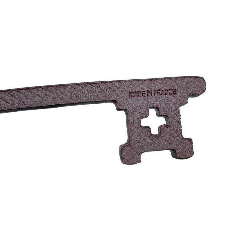 エルメス キーホルダー プティアッシュ 鍵 マルチカラー/シルバー金具 エプソン