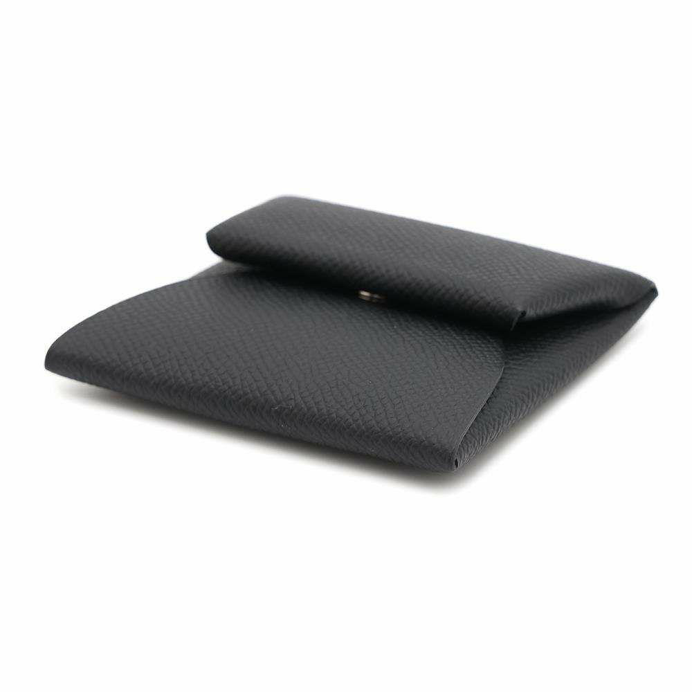 エルメス コインケース バスティア ブラック エプソン W刻印 HERMES 財布