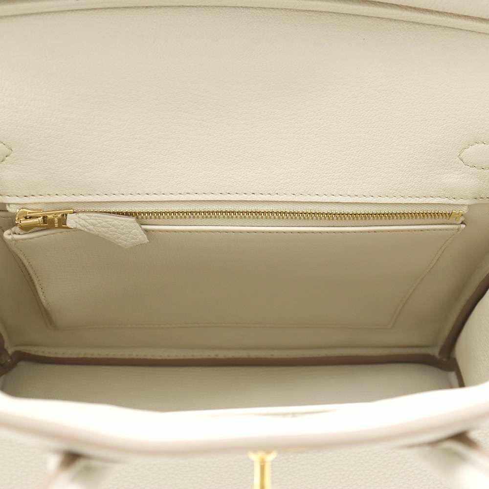 エルメス バーキン25 べトン/ゴールド金具 トゴ W刻印 HERMES Birkin ハンドバッグ