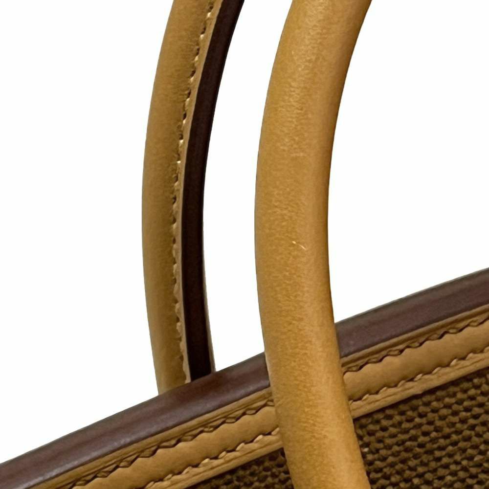 エルメス バーキン25 カーゴ セサミ/シルバー金具 トワルゴエラン/スイフト W刻印 HERMES Birkin ハンドバッグ