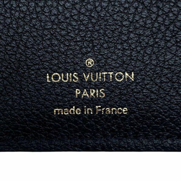 ルイヴィトン 二つ折り財布 モノグラム・アンプラント ポルトフォイユ・クレア M80151 LOUIS VUITTON ブラック 黒