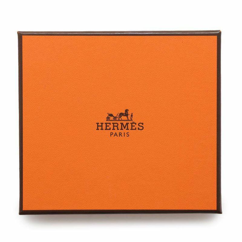 エルメス コインケース バスティア ヴェルソ ニューブルージーン/エベンヌ シェブルミゾル W刻印 シェーブル