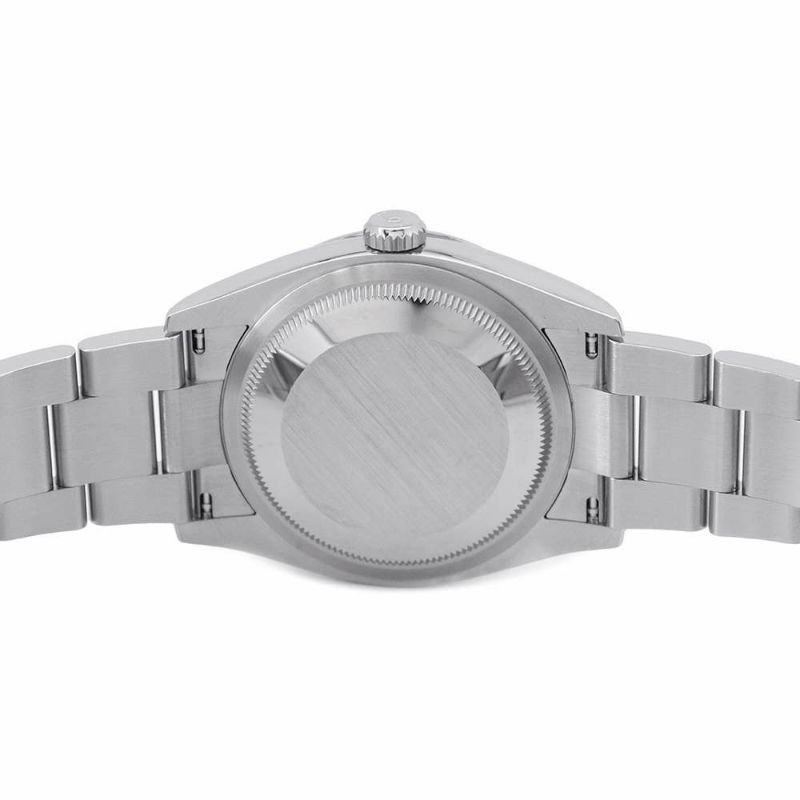 ロレックス デイトジャスト36 SS/K18WG ランダムシリアル ルーレット 126234 ROLEX 腕時計 ブライトブラック文字盤