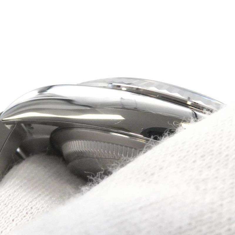 ロレックス デイトジャスト36 SS/K18WG ランダムシリアル ルーレット 126234 ROLEX 腕時計 ブライトブラック文字盤