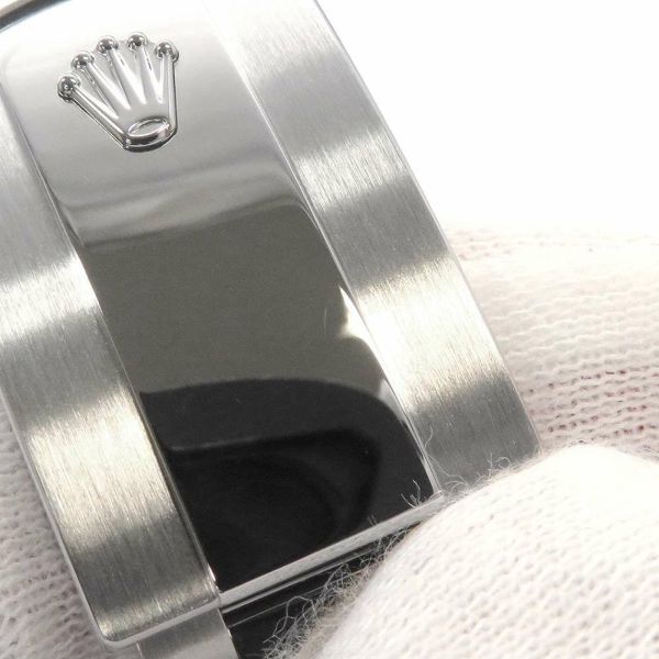 ロレックス デイトジャスト36 SS/K18WG ランダムシリアル ルーレット 126234 ROLEX 腕時計 ブライトブラック文字盤