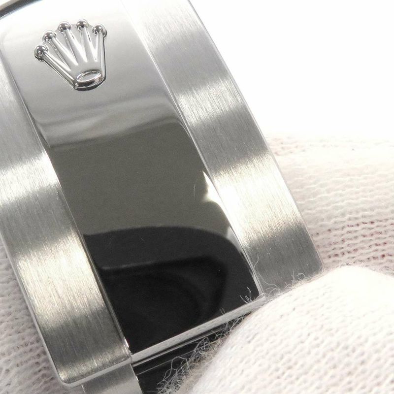 ロレックス デイトジャスト36 SS/K18WG ランダムシリアル ルーレット 126234 ROLEX 腕時計 ブライトブラック文字盤