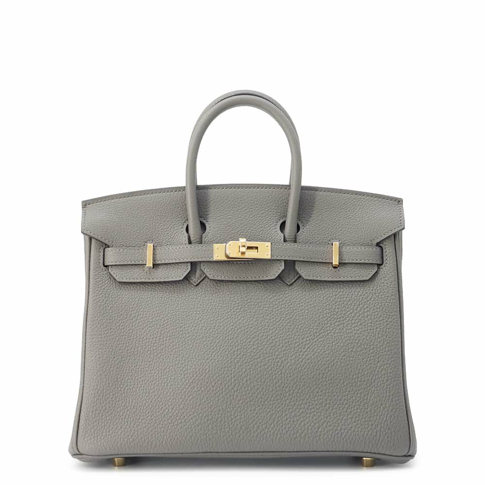 エルメス バーキン25 グリメイヤー/ゴールド金具 トゴ W刻印 HERMES Birkin ハンドバッグ