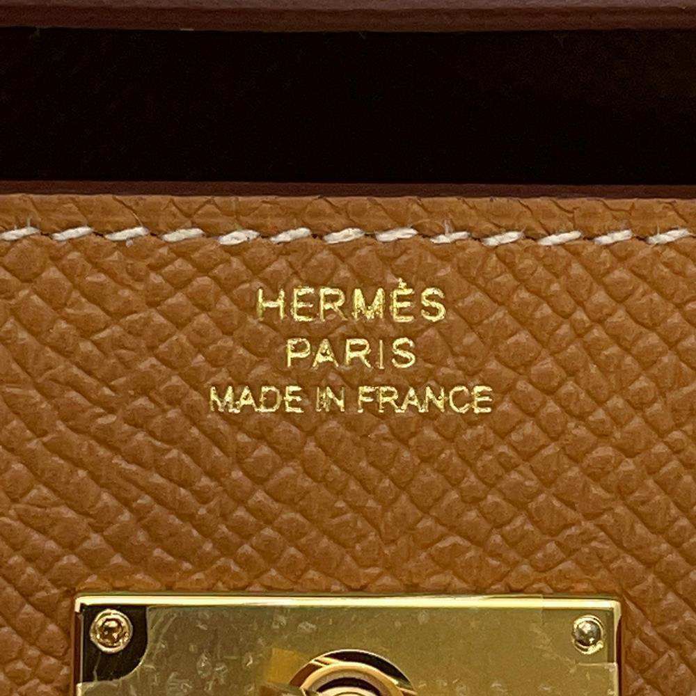 エルメス ケリーウォレット ロング トゥーゴー ゴールド/ゴールド金具 エプソン W刻印 財布