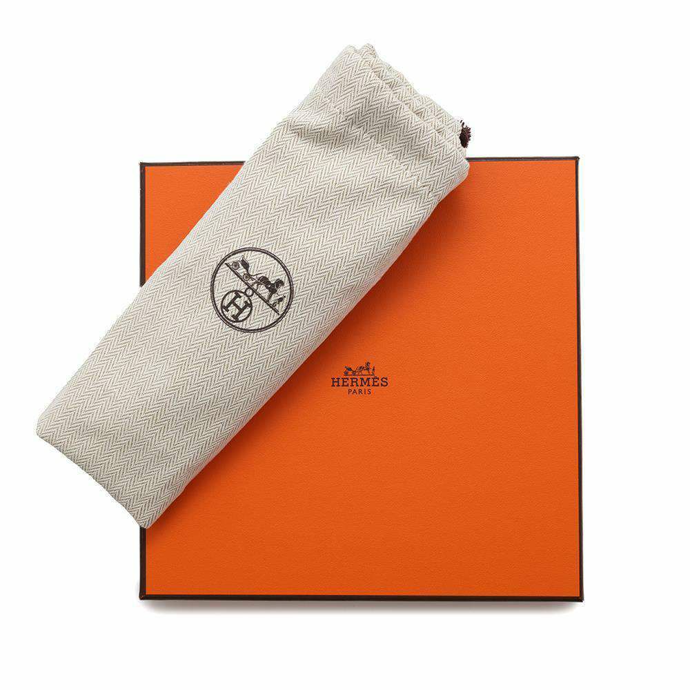 エルメス ショルダーストラップ バンドリエール サングル アレグロ ブラック/バンブー/ホワイト/ブルーインディゴ/シルバー金具 Z刻印