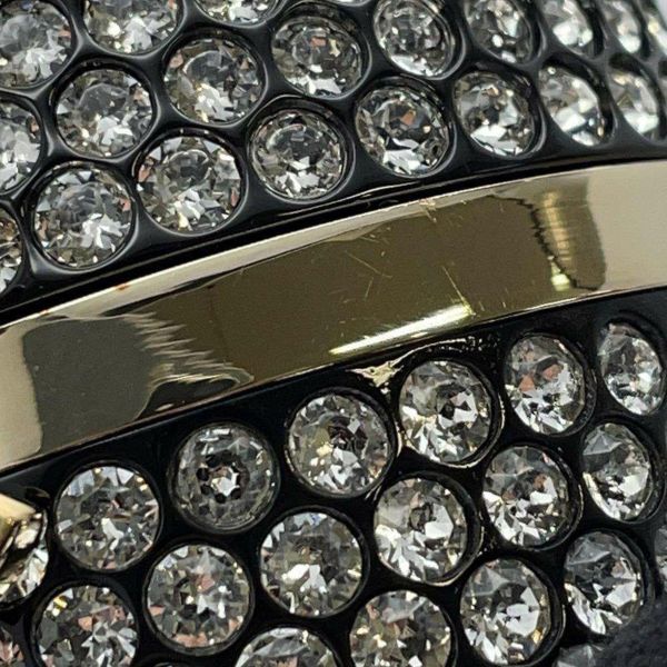 シャネル リップケース ラインストーン B21 K AB7103 CHANEL チェーン 黒