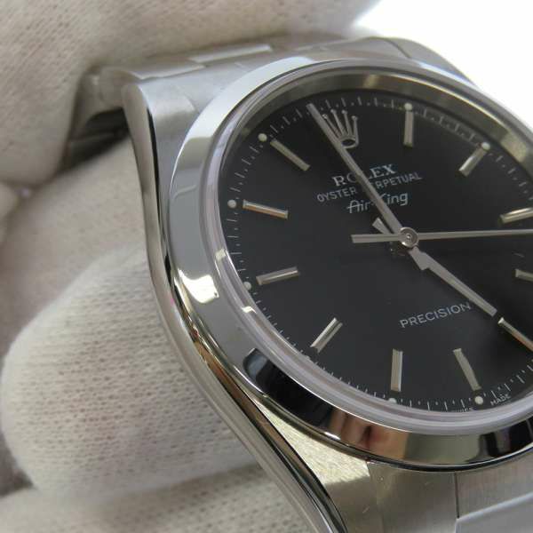 ロレックス エアキング Y番 14000M ROLEX 腕時計 ウォッチ 黒文字盤