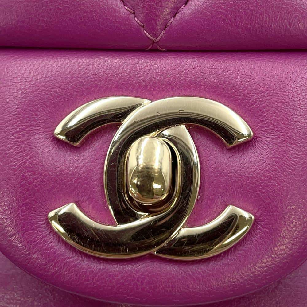 シャネル チェーンショルダーバッグ マトラッセ23 ココマーク ダブルフラップ ラムスキン A01113 CHANEL
