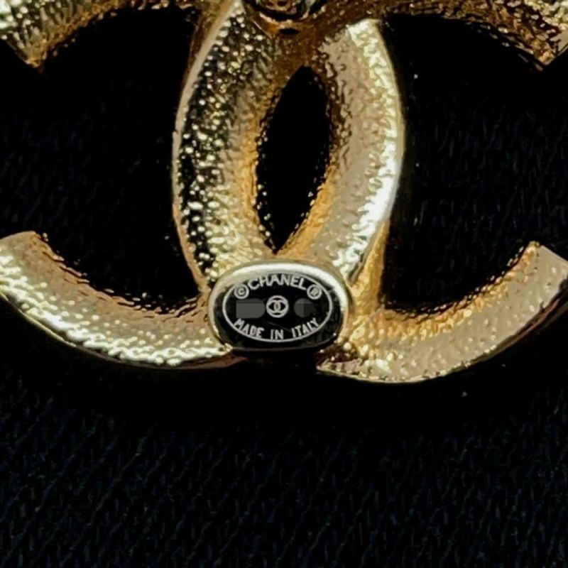 シャネル ピアス ココマーク バイカラー B24 P ABC996 CHANEL アクセサリー 黒 白