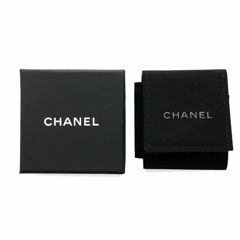 シャネル ピアス ココマーク バイカラー B24 P ABC996 CHANEL アクセサリー 黒 白