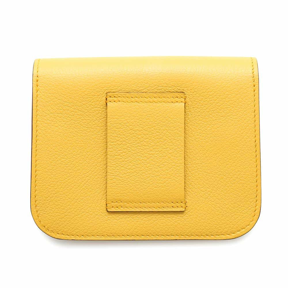 エルメス 財布 コンスタンス スリム サン/ニューブルージーン/シルバー金具 エバーカラー W刻印 HERMES 財布