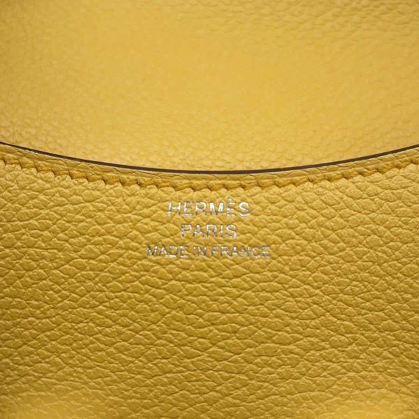 エルメス 財布 コンスタンス スリム サン/ニューブルージーン/シルバー金具 エバーカラー W刻印 HERMES 財布