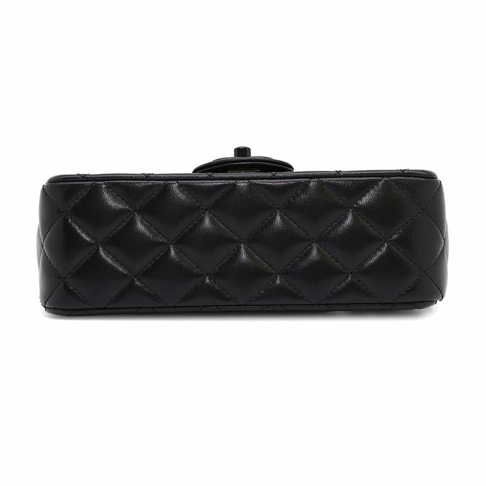 シャネル ハンドバッグ マトラッセ ココマーク ラムスキン AS5243 CHANEL 2wayショルダーバッグ 黒