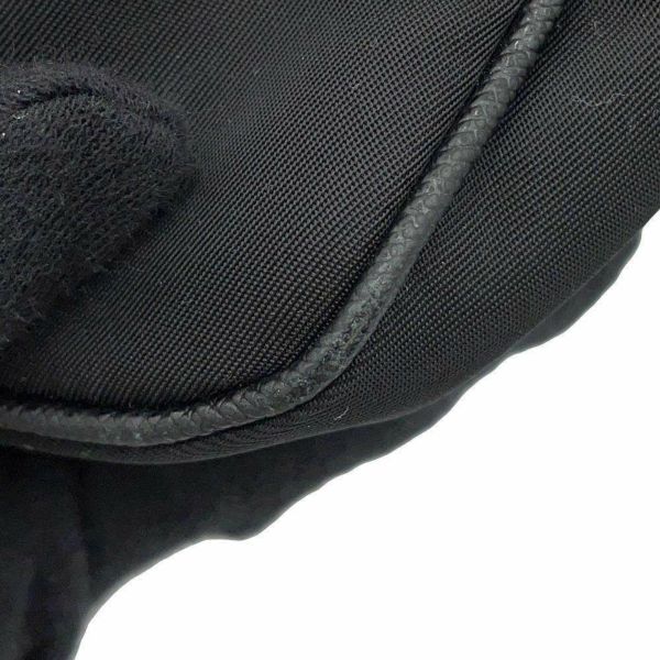 プラダ ショルダーバッグ トライアングルロゴ ナイロン 1BH933 PRADA 黒