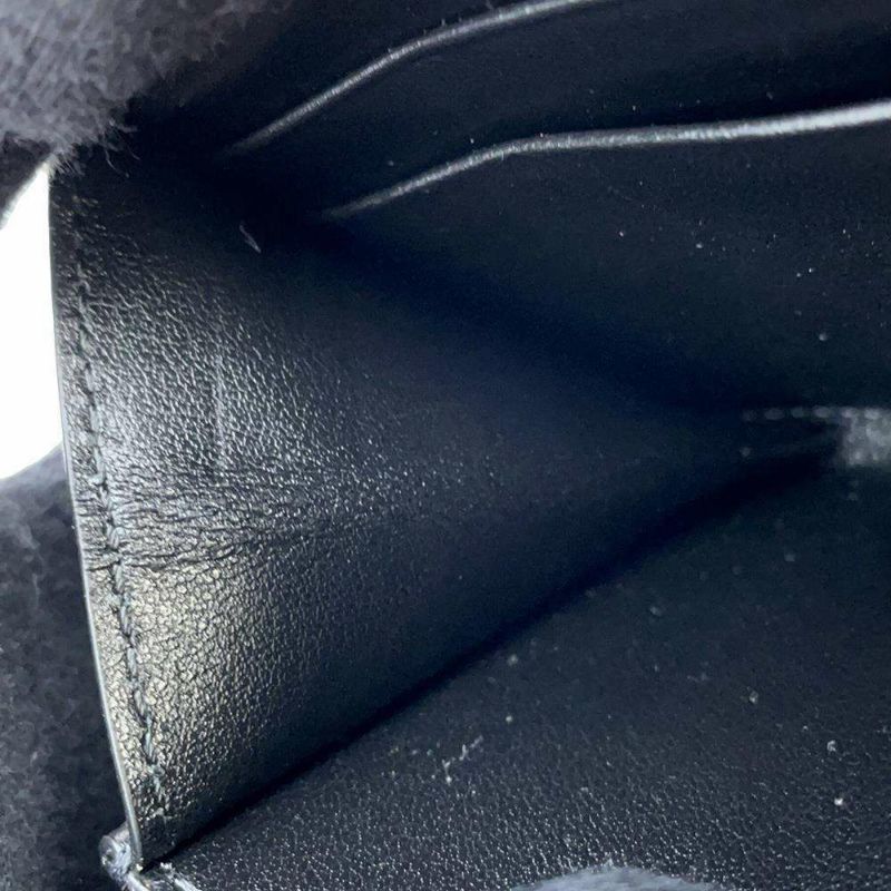 セリーヌ コインケース Cチャーム レザー 10B663BFL CELINE 財布 コンパクトウォレット 黒